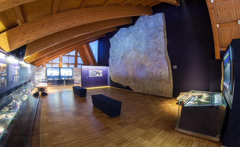 Museo Vittorino Cazzetta a Selva di Cadore - Sezione Geologica