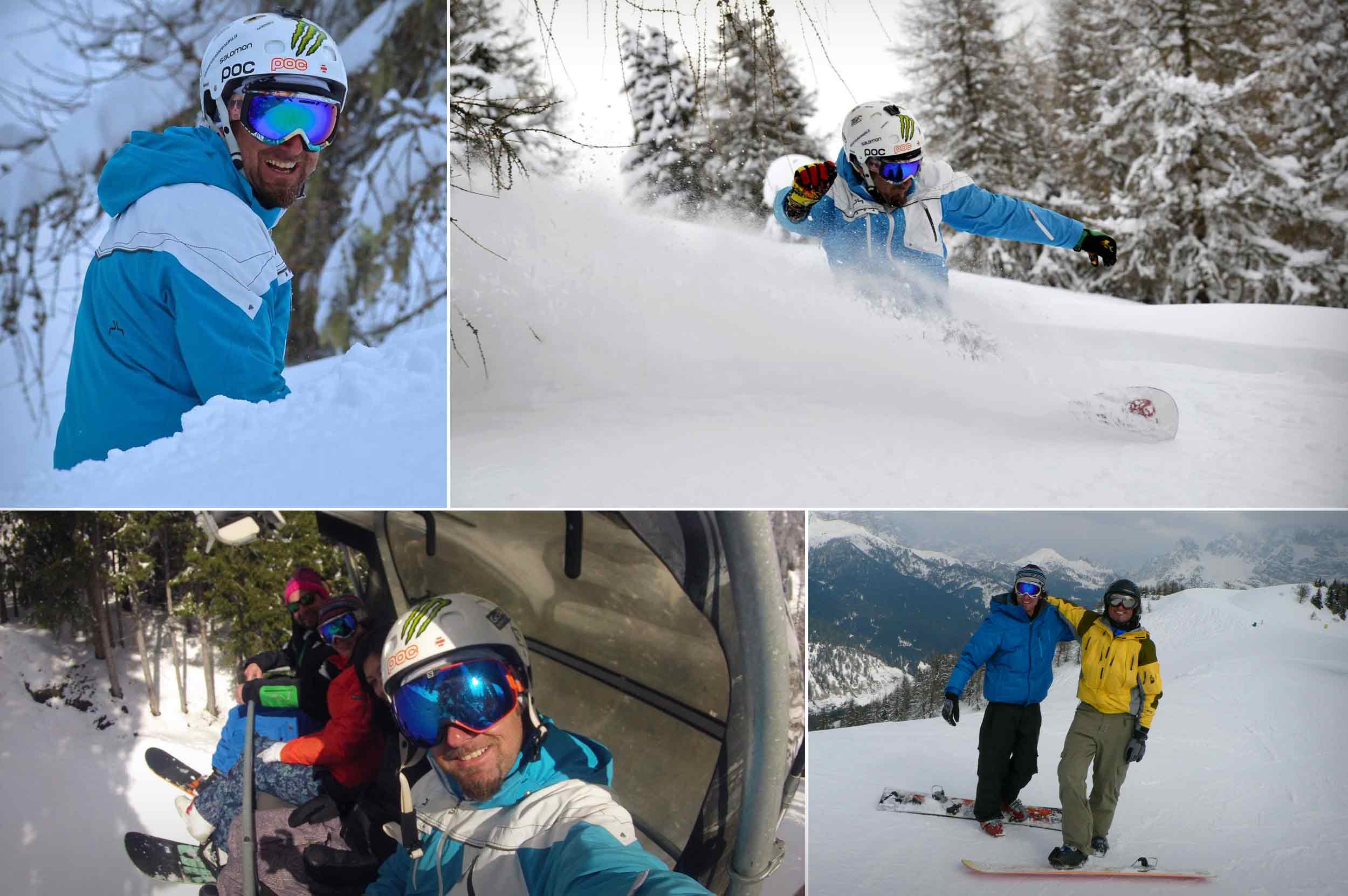 Maestro di SnowBoard Omar Ski Service Lorenzini a Pescul Selva di Cadore Val Fiorentina Dolomiti Comprensorio Civetta Superski