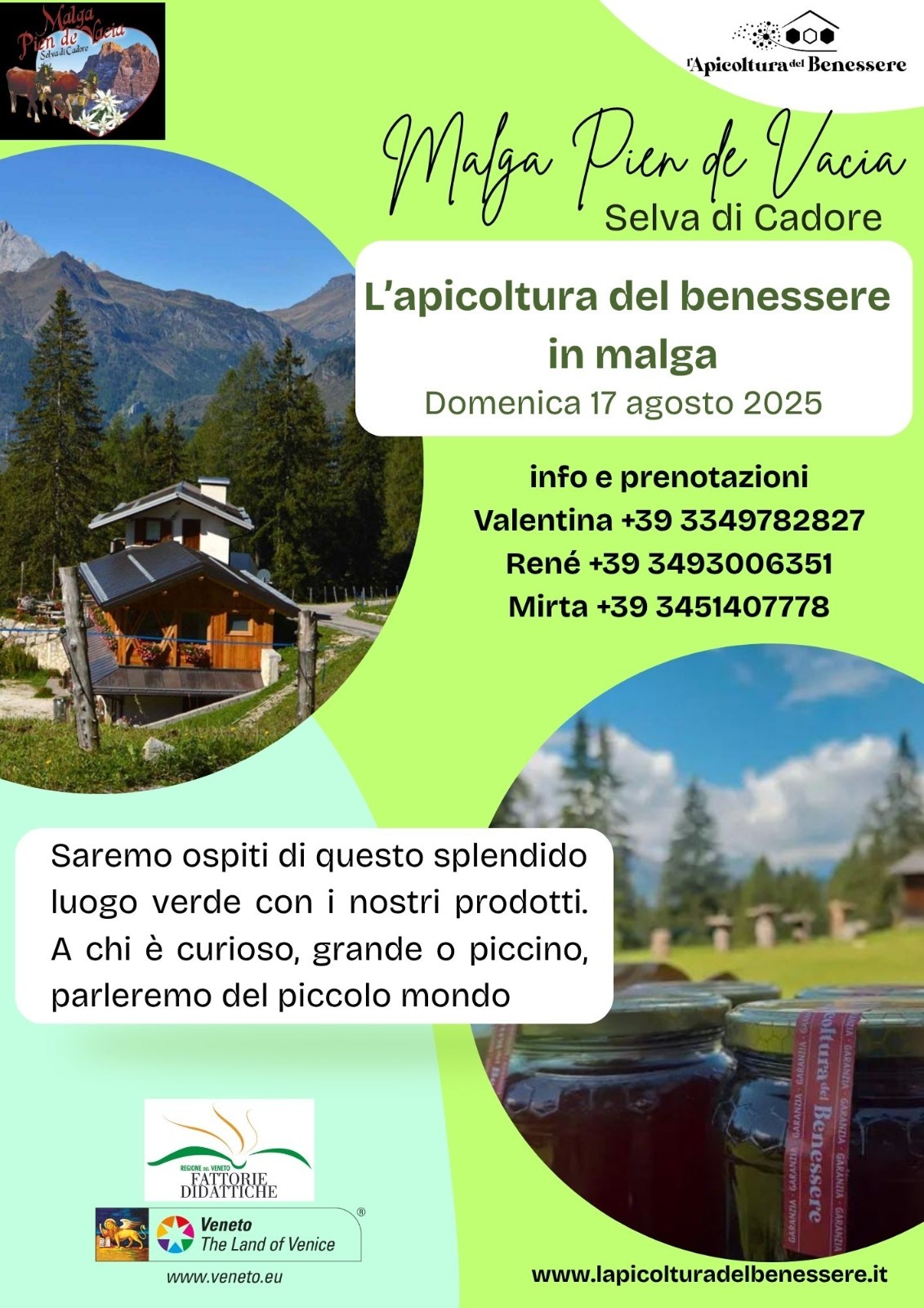 L'apicoltura del benessere - in Malga