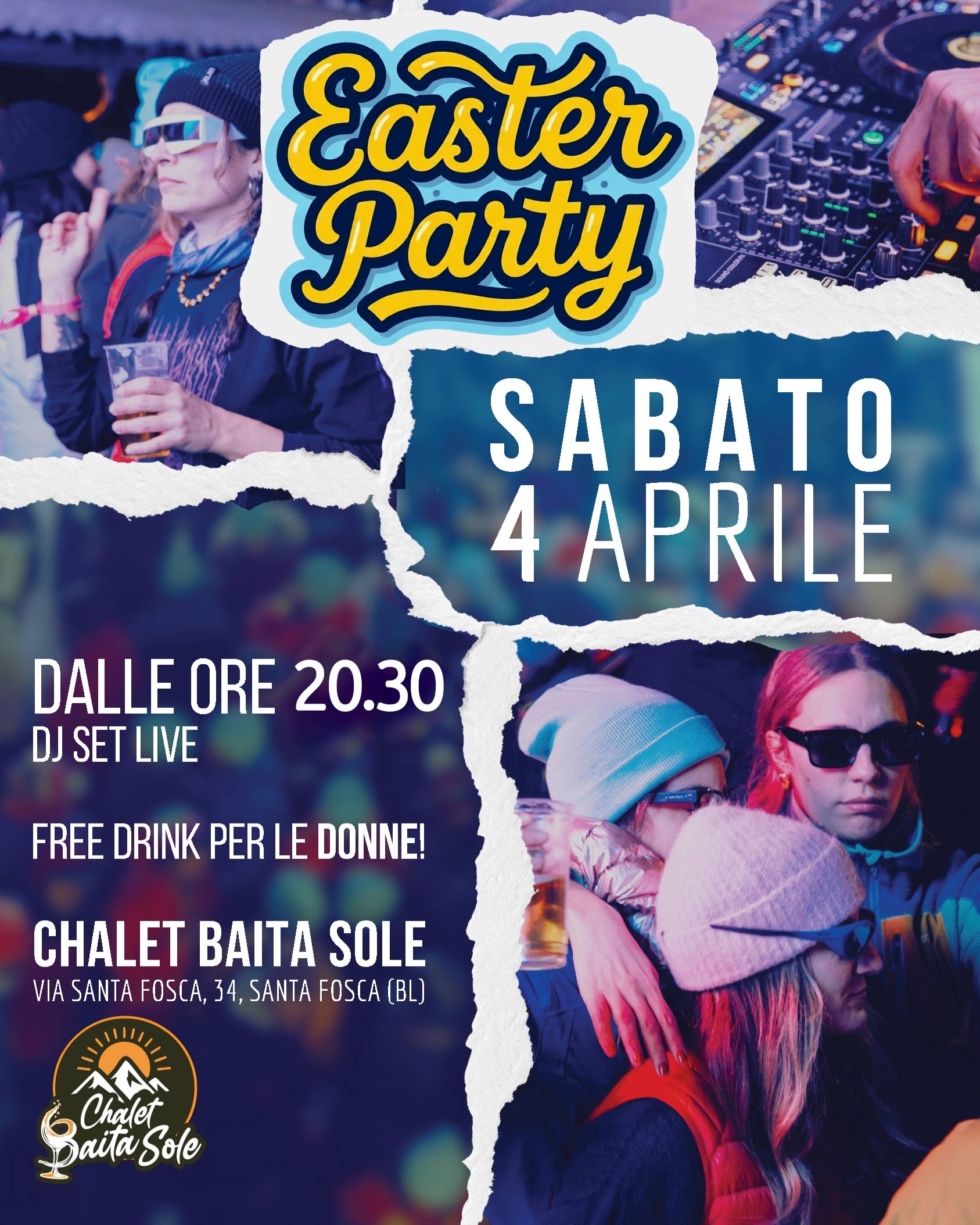 EASTER PARTY - SABATO 4 aprile 2026