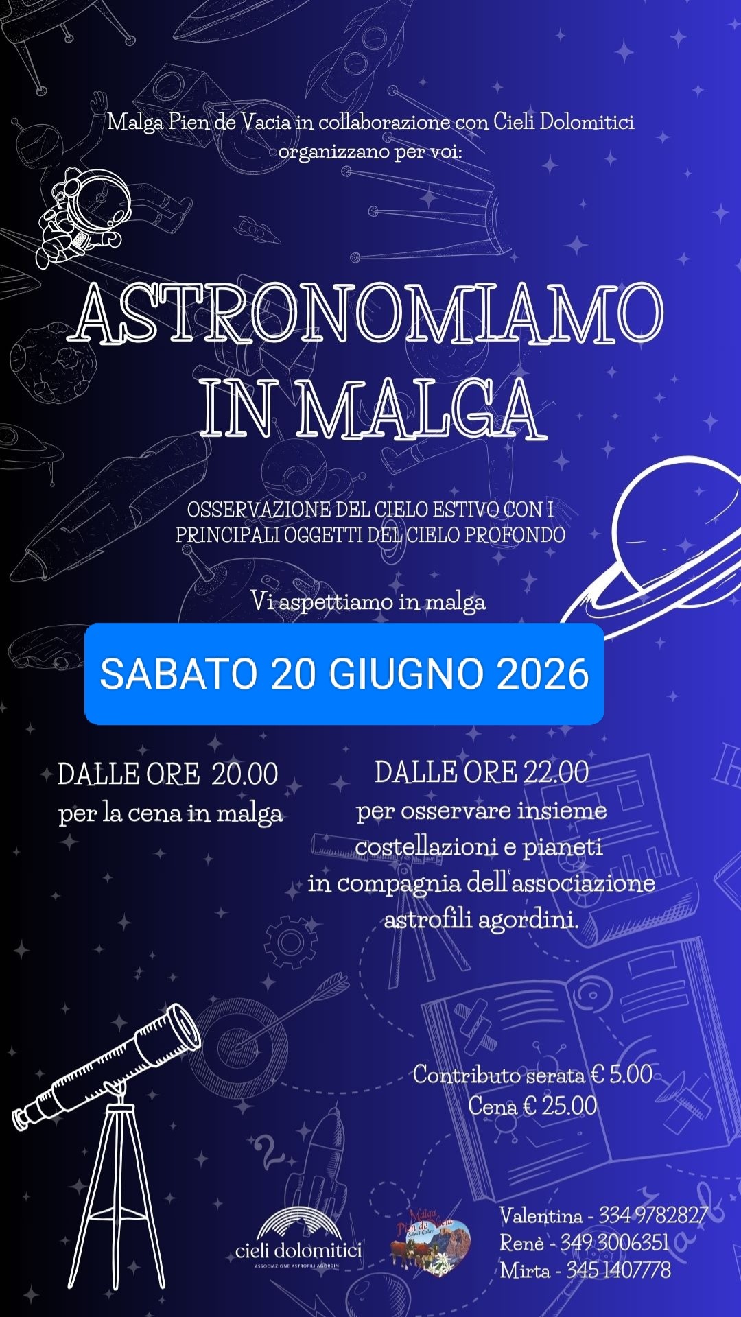 Astronomiamo in Malga